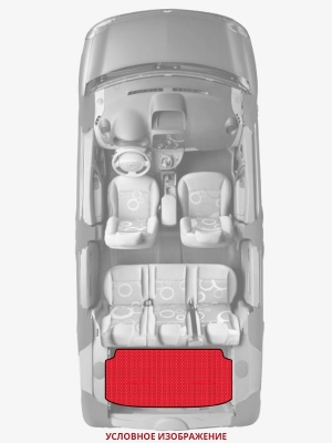 ЭВА коврики «Queen Lux» багажник для Suzuki Grand Vitara XL7